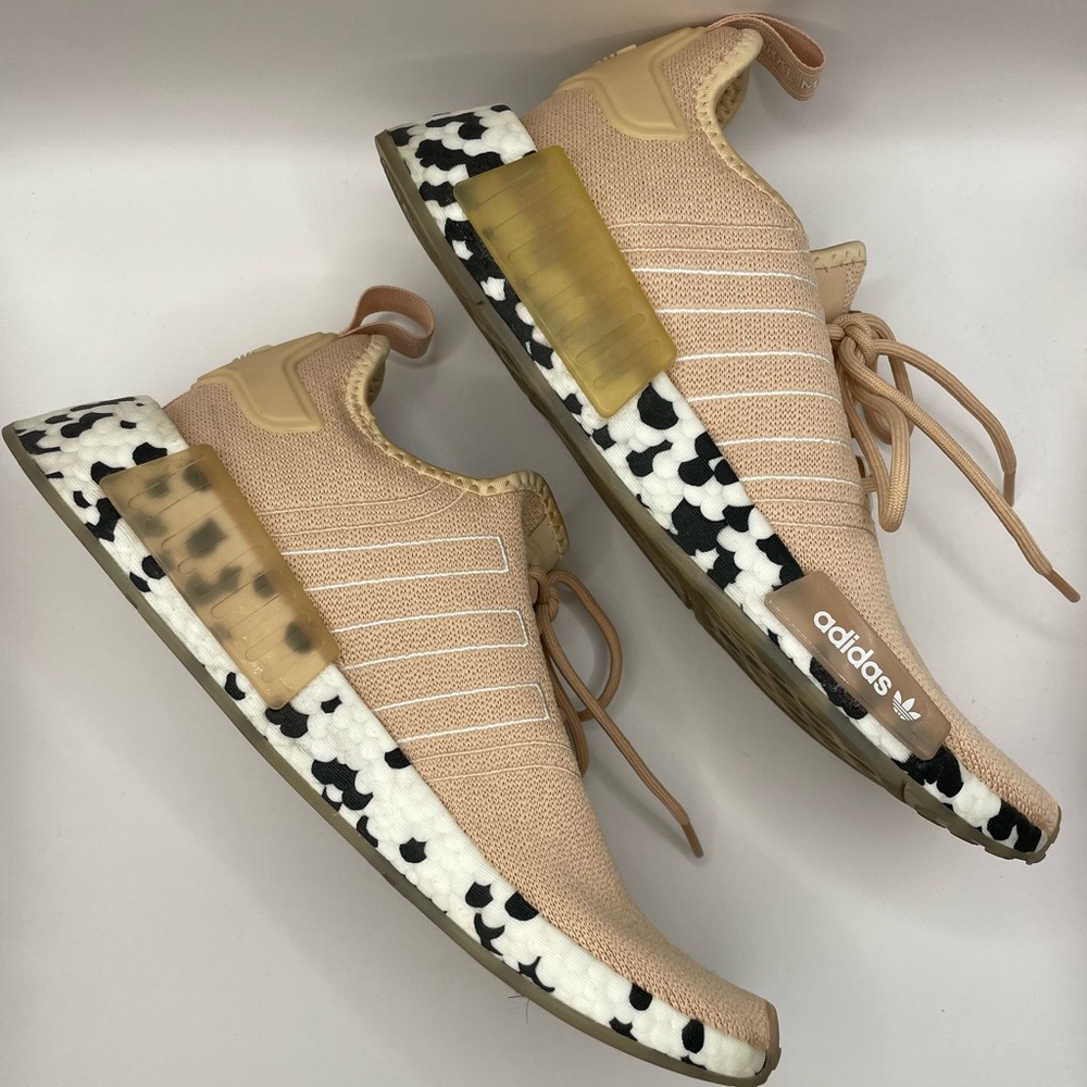 ADIDAS ORIGINALS NMD R1 Halo Blush Sneakers - Picture 3 of 9